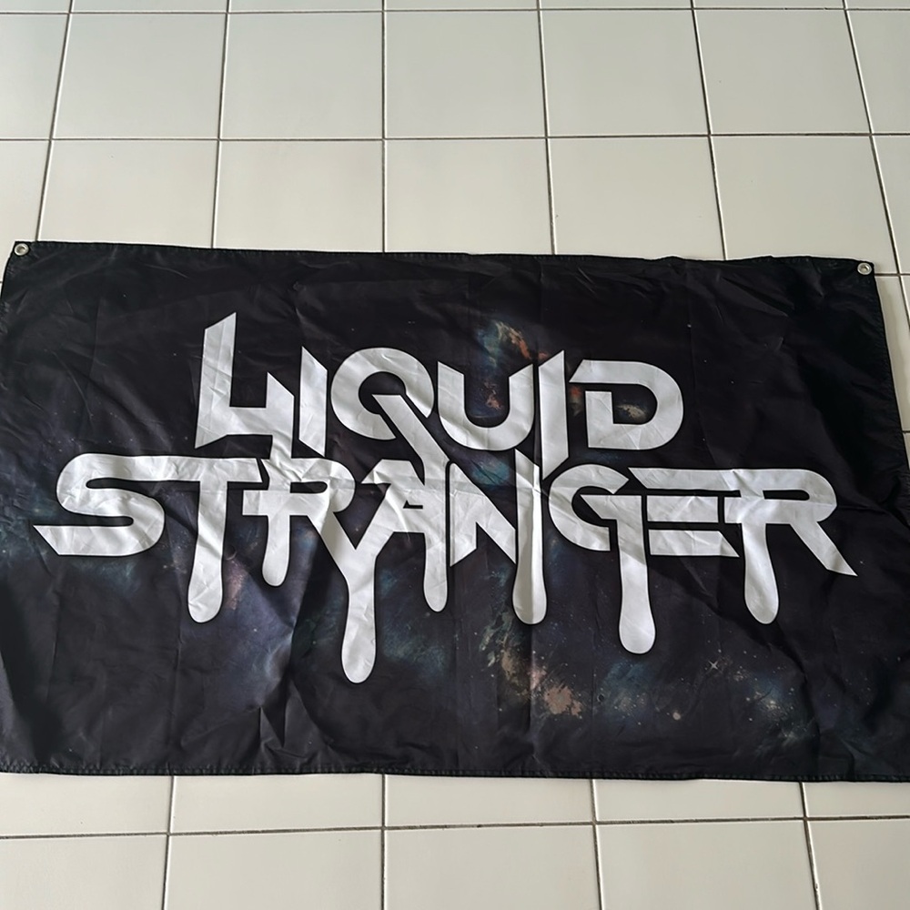 Limited Edition WAKAAN Liquid Stranger Double-sided Tour Flag